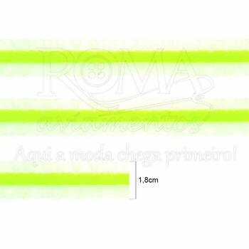 passamanaria com voal neon verde neon